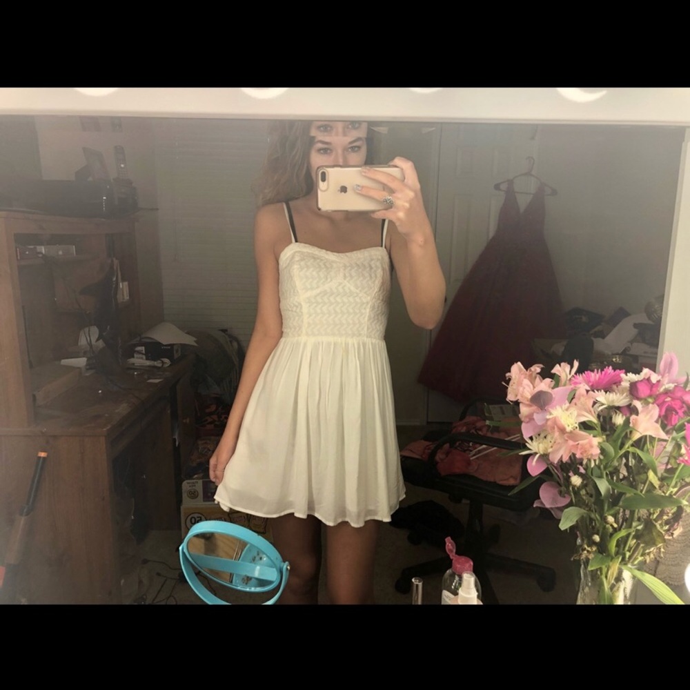 white sundress